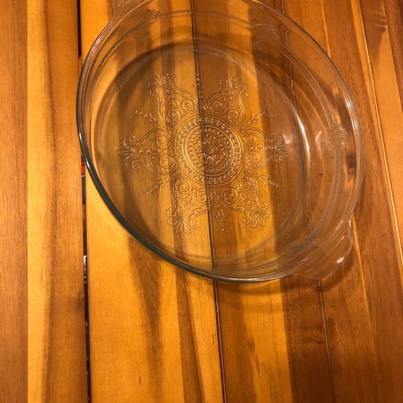 Fire King Kitchen Vintage Fire King Clear Glass Serving Baking Dish